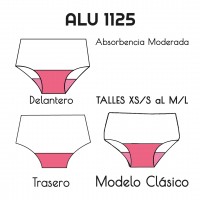 OUTLET Culote Menstrual Alu