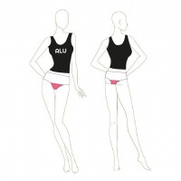 ALU Bombacha Menstrual Menarca de  50 a 110 cm de cadera