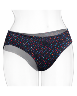 Malla  Bikini Menstrual NATI Estampado Manchas S y M unicamente