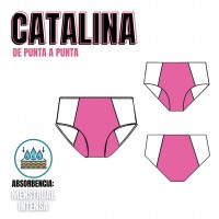 OUTLET  Catalina Bombacha de punta a punta Menstrual INTENSA