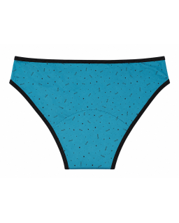 GECA Bombacha DUAL : menstrual absorbente + Sujeta Toallita con impermeable