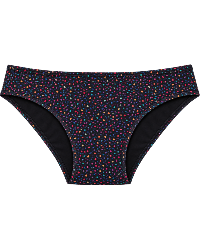 Malla  Bikini Menstrual NATI Estampado Manchas S y M unicamente