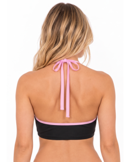 Zuri Negra Top para malla