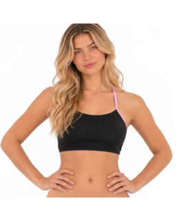Zuri Negra Top para malla