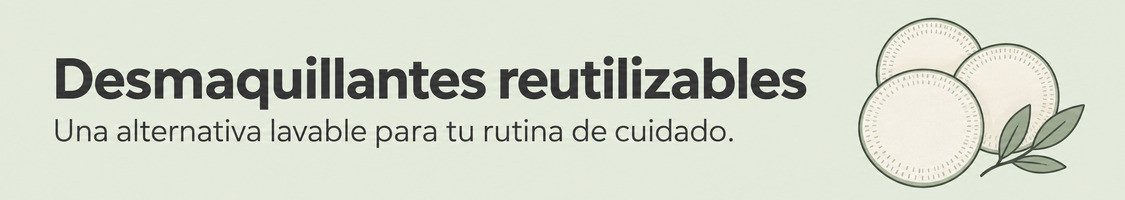 Desmaquillantes reutilizables y lavables | GITTE